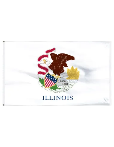 Illinois 3' x 5' Outdoor Nylon Flag | Buy Online