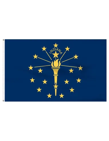 Indiana 3' x 5' Outdoor Nylon Flag | Buy Online