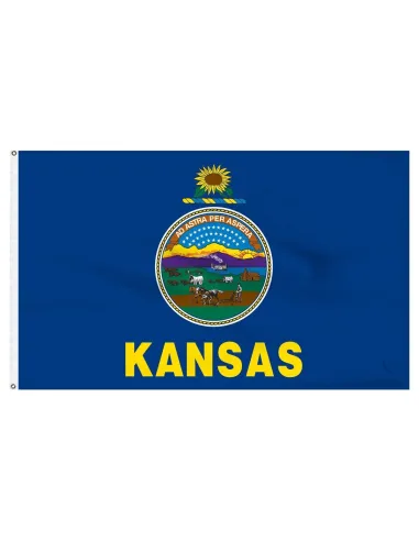 Kansas 3' x 5' Outdoor Nylon Flag | Buy Online