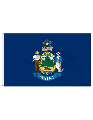 Maine 3' x 5' Outdoor Nylon Flag | Buy Online