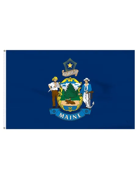 Maine 3' x 5' Outdoor Nylon Flag