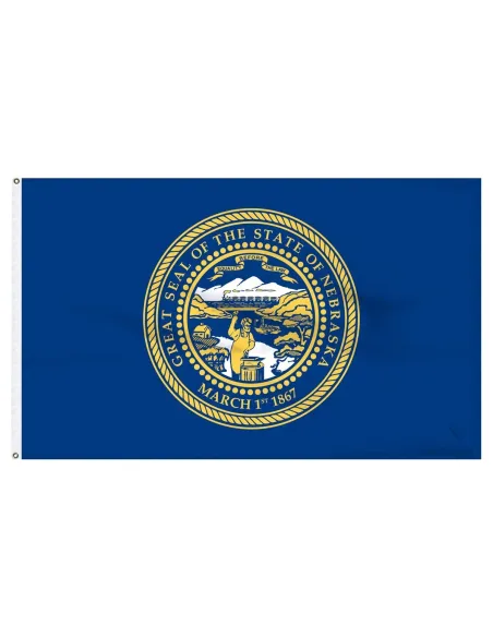 Nebraska 3' x 5' Outdoor Nylon Flag