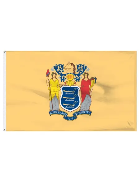 New Jersey 3' x 5' Outdoor Nylon Flag