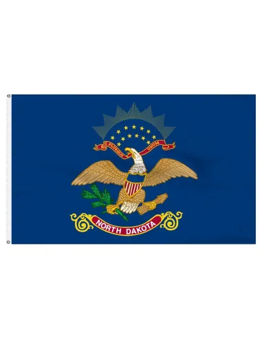 North Dakota 3' x 5' Outdoor Nylon Flag | Buy Online