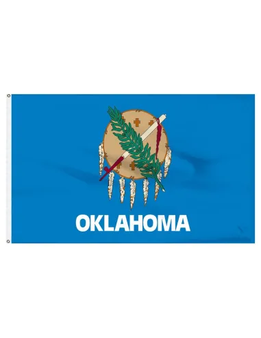 Oklahoma 3' x 5' Outdoor Nylon Flag | Buy Online