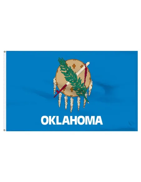 Oklahoma 3' x 5' Outdoor Nylon Flag