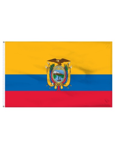 Ecuador 3' x 5' Indoor International Polyester Flag | Buy Online