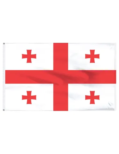 Georgia Republic 3' x 5' Indoor International Polyester Flag | Buy Online