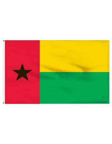 Guinea Bissau 3' x 5' Indoor International Polyester Flag | Buy Online