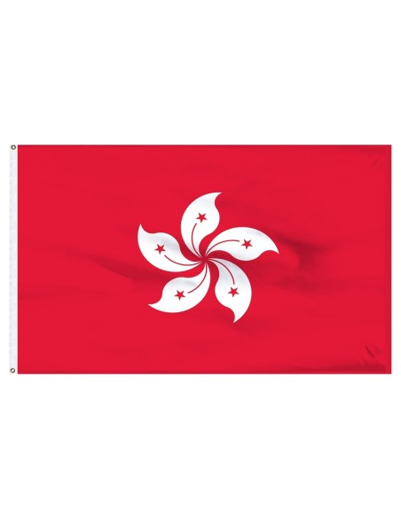 Hong Kong 3' x 5' Light Weight Polyester