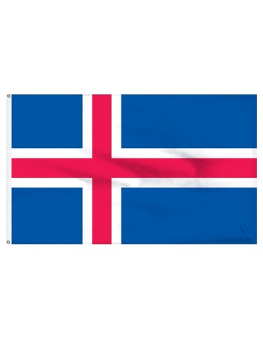 Iceland 3' x 5' Indoor International Polyester Flag | Buy Online