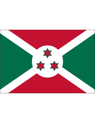 Burundi 2' x 3' Indoor International Polyester Flag | Buy Online