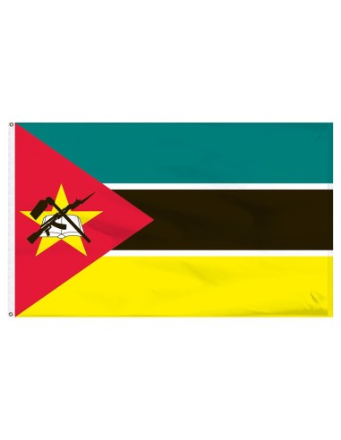 Mozambique 3' x 5' Indoor International Polyester Flag | Buy Online