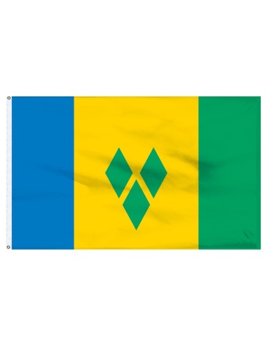 St. Vincent & Grenadines 3' x 5' Indoor International Polyester Flag | Buy Online