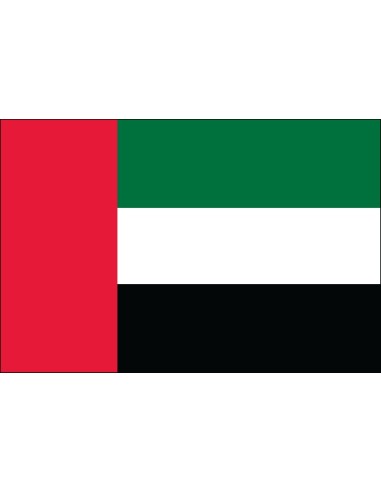 United Arab Emirates 3' x 5' Indoor International Polyester Flag | Buy Online