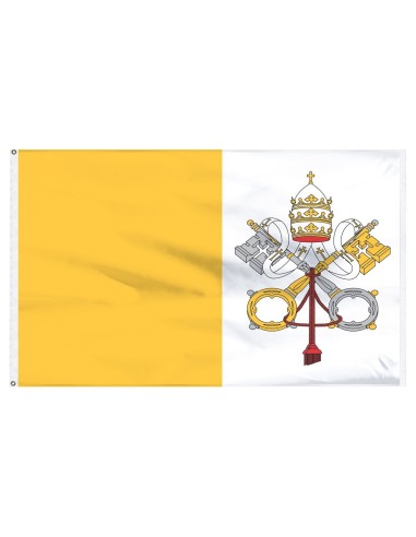 Vatican (Papal) 3' x 5' Indoor International Polyester Flag | Buy Online