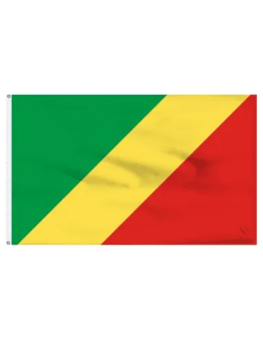 Congo 2' x 3' Indoor International Polyester Flag | Buy Online