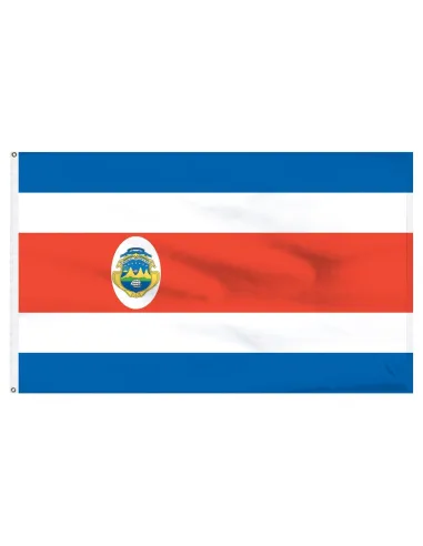 Costa Rica 2' x 3' Indoor International Polyester Flag | Buy Online