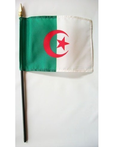 Algeria Mounted Flags 4" x 6"| Buy Online Now