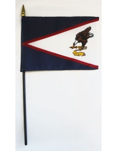 American Samoa Mounted Flags 4" x 6"| Buy Online Now
