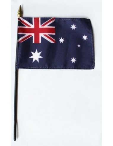 Australia Mounted Flags 4" x 6"| Buy Online Now