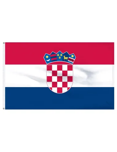 Croatia 2' x 3' Indoor International Polyester Flag | Buy Online