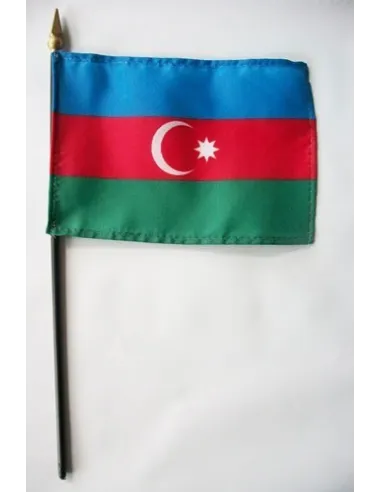 Azerbaijan Mounted Flags 4" x 6"| Buy Online Now