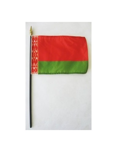 Belarus Mounted Flags 4" x 6"| Buy Online Now