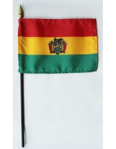 Bolivia Mounted Flags 4" x 6"| Buy Online Now