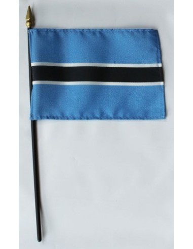 Botswana Mounted Flags 4" x 6"| Buy Online Now