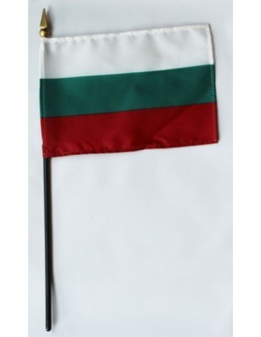 Bulgaria Mounted Flags 4" x 6"| Buy Online Now