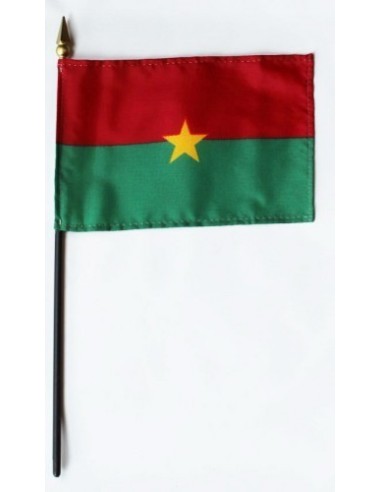 Burkina Faso Mounted Flags 4" x 6"| Buy Online Now