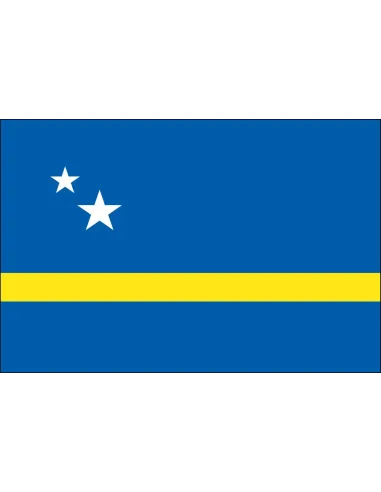 Curacao 2' x 3' Indoor International Polyester Flag | Buy Online