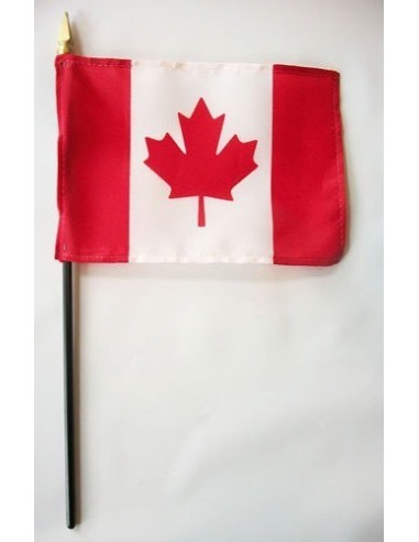 Canada Mounted Flags 4" x 6"| Buy Online Now