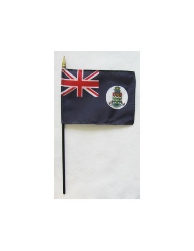 Cayman Islands Mounted Flags 4" x 6"| Buy Online Now