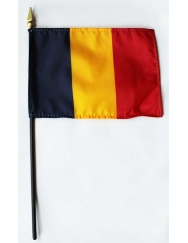 Chad Mounted Flags 4" x 6"| Buy Online Now