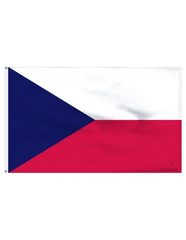 Czech Republic 2' x 3' Indoor International Polyester Flag | Buy Online