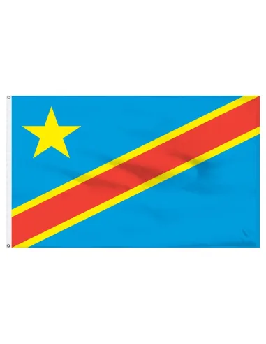 Dem Republic of Congo 2' x 3' Indoor International Polyester Flag | Buy Online