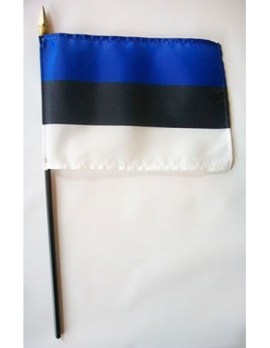 Estonia Mounted Flags 4" x 6"| Buy Online Now