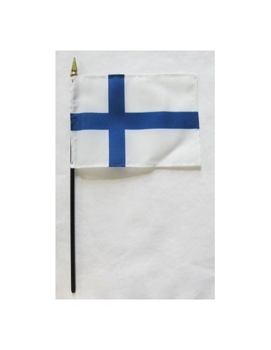 Finland Mounted Flags 4" x 6"| Buy Online Now