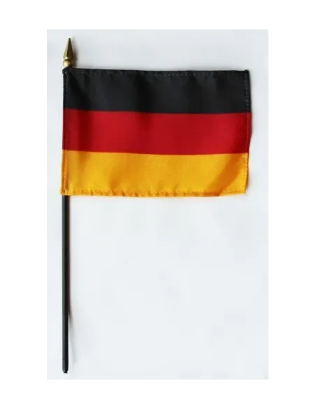 Germany 4" x 6" Mounted Flags