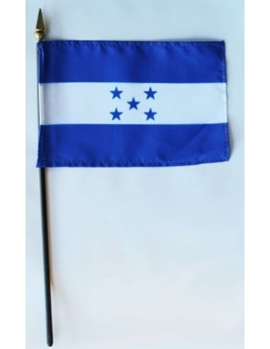 Honduras Mounted Flags 4" x 6"| Buy Online Now