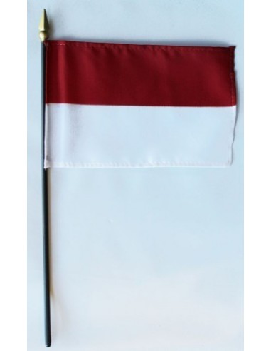 Indonesia Mounted Flags 4" x 6"| Buy Online Now