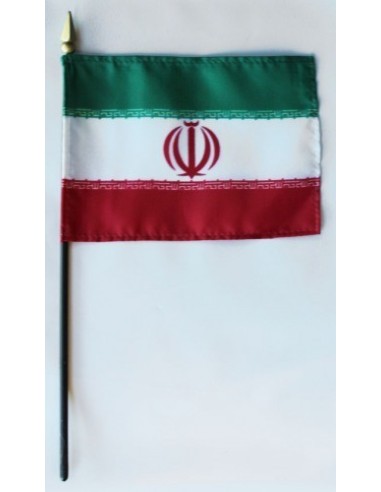 Iran Mounted Flags 4" x 6"| Buy Online Now