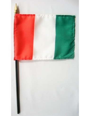 Ivory Coast Mounted Flags 4" x 6"| Buy Online Now