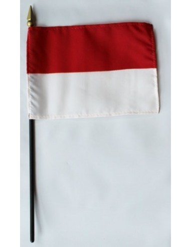 Monaco Mounted Flags 4" x 6"| Buy Online Now