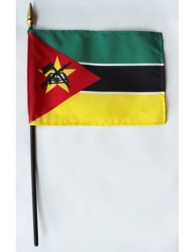 Mozambique Mounted Flags 4" x 6"| Buy Online Now