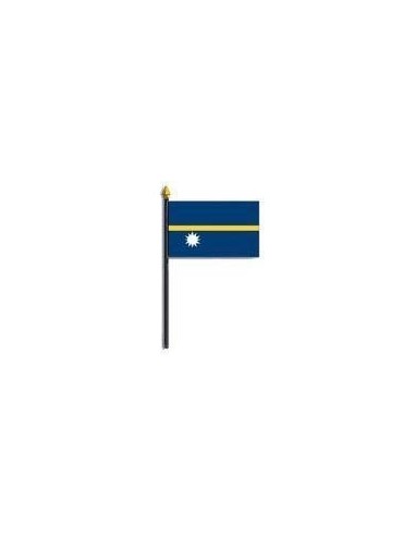 Nauru Mounted Flags 4" x 6"| Buy Online Now