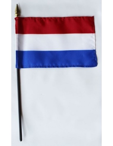 Netherlands Mounted Flags 4" x 6"| Buy Online Now