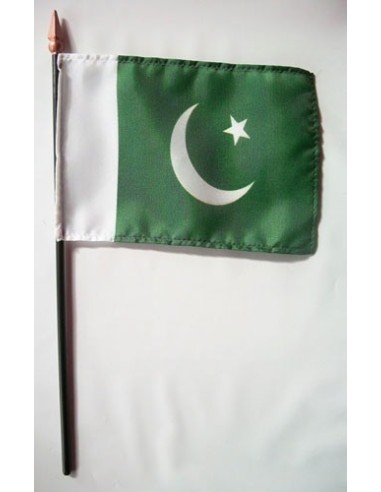 Pakistan Mounted Flags 4" x 6"| Buy Online Now